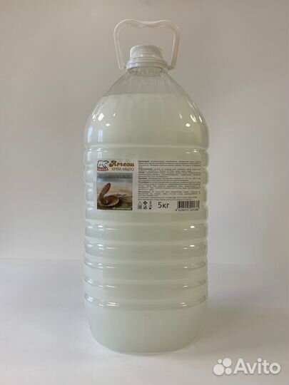 Крем мыло перламутровое 5кг пэт