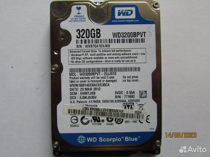HDD диски в хорошем состоянии