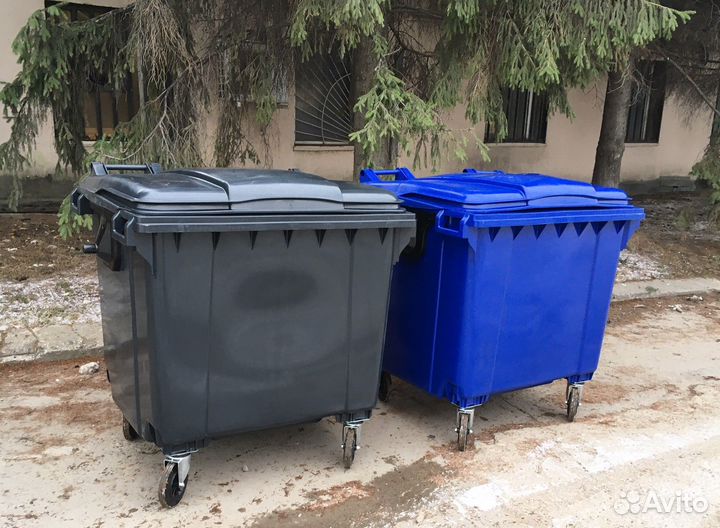 Контейнер для мусора и рсо 1100 л