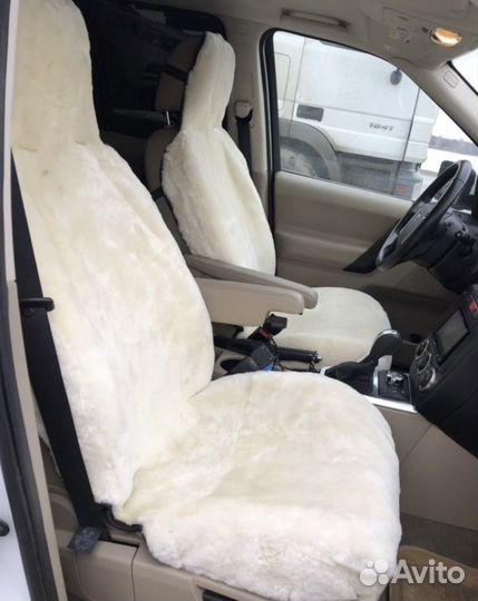 Чехлы из овчины на сиденья