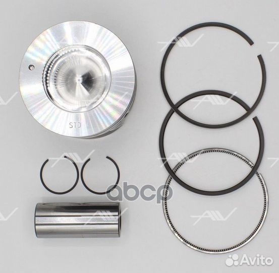 Поршень в сборе hyundai d4ea crdi 83.50mm autowelt