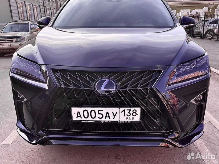 Lexus RX 2015+ Решетка Радиатора и губа TRD G2ND5