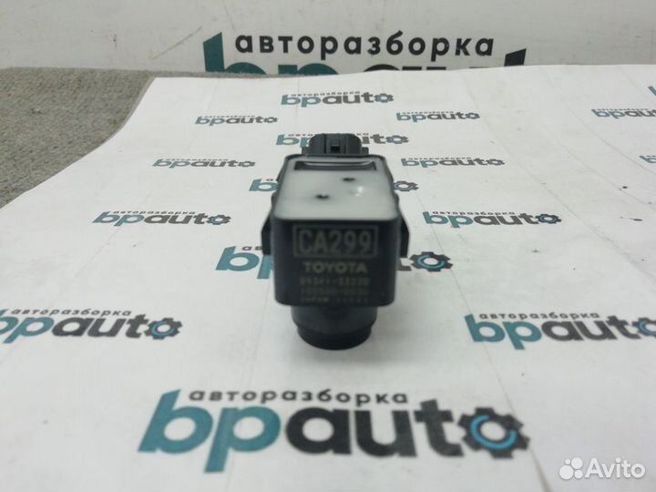 Датчик парковки парктроник черный матовый