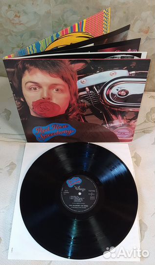 McCartney Wings Red Rose Speedway 1973 LP