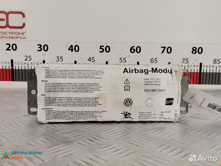 Подушка безопасности Skoda Fabia (6Y) 2004