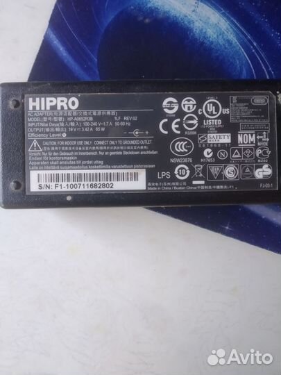 Блок питания для ноутбука Emachines 19V 3.42A