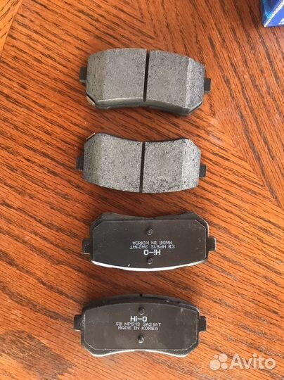 Тормозные колодки kia ceed задние