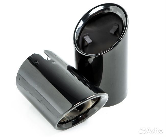 Насадки глушителя черные BMW 3 G20 4 G22