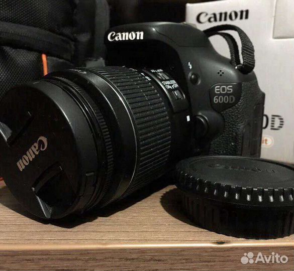 Зеркальный фотоаппарат canon 600d