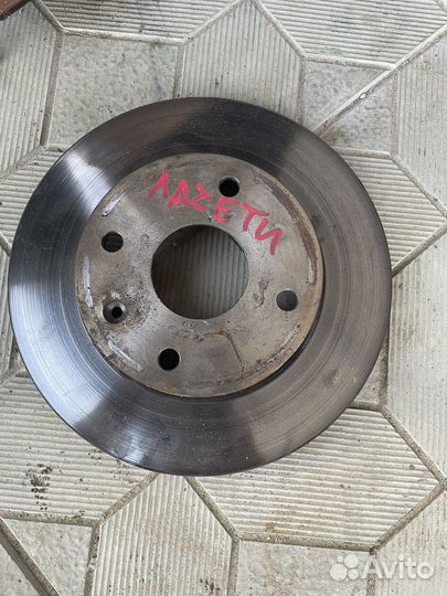 Шевроле Лачети 1.4 тормозной диск