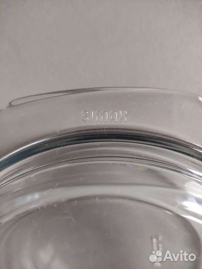 Стеклянная кастрюля