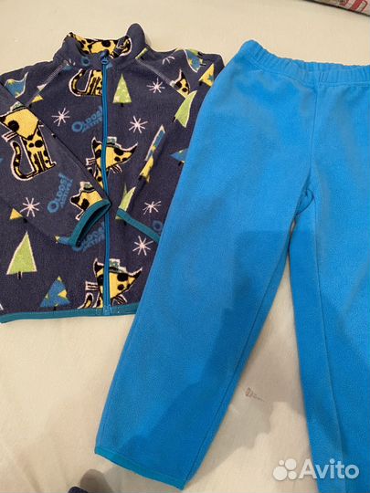 Флисовый комплект, поддева.lassie, Oldos 104+