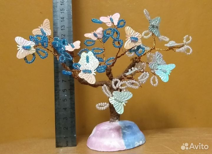 Декоративное дерево из бисера