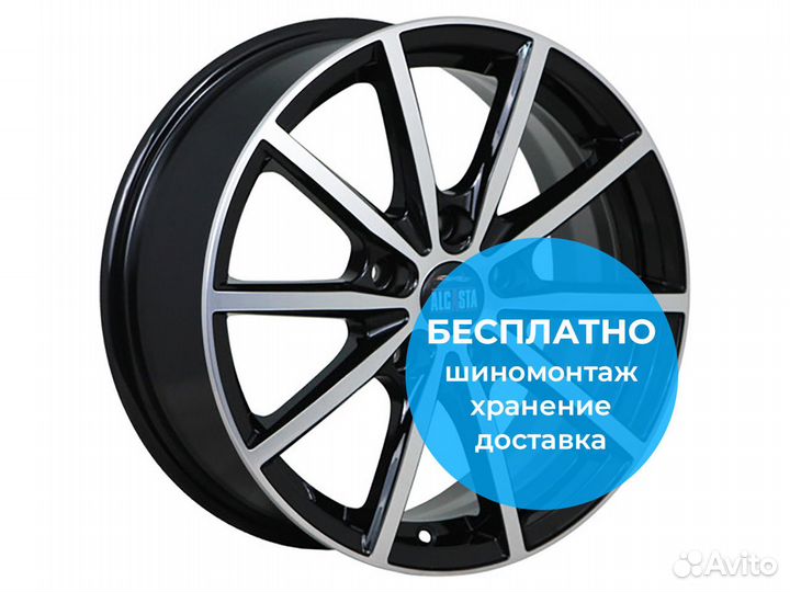 R16 5x114,3 6,5J ET43 D67,1 Alcasta M61 BKF