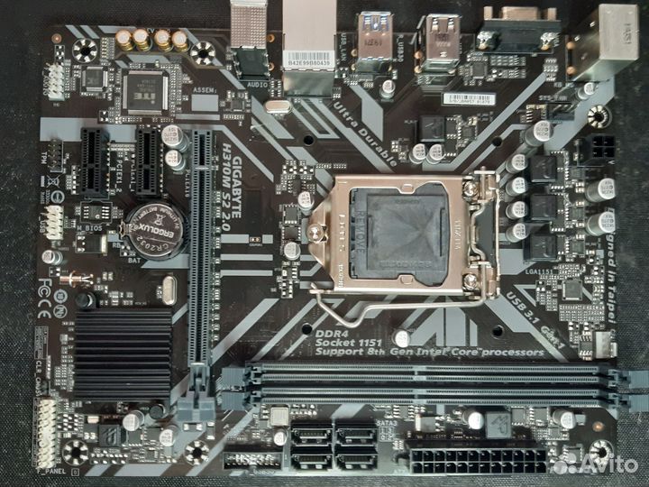 Материнская плата 1151 v2 H310M S2 2.0