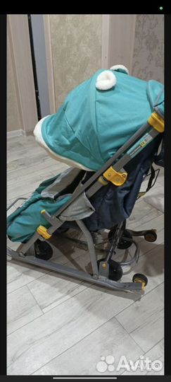 Детские санки коляска бу