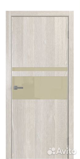 Межкомнатная дверь с стеклом / Альфа