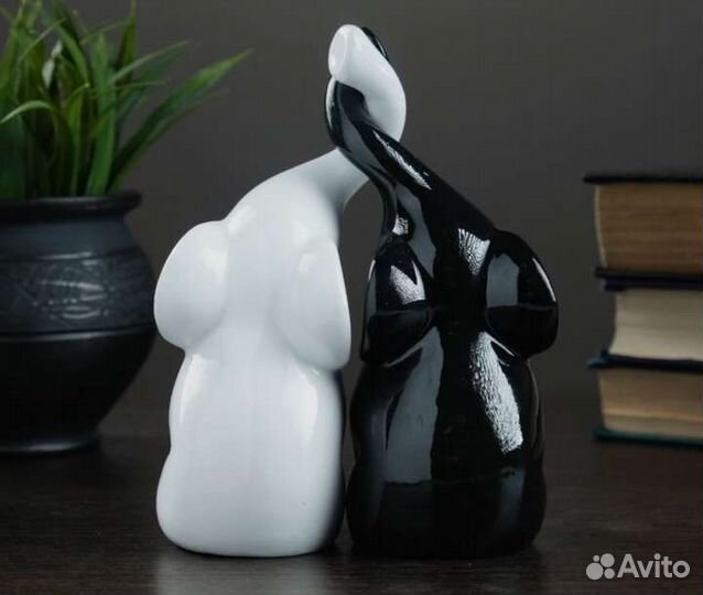 Статуэтка слон. Пара слонов