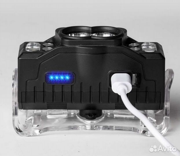 Фонарь для велосипеда два в одном