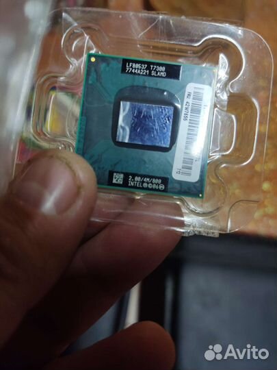 Процессор для ноутбука Intel T 7300 2ядра Сокет-P