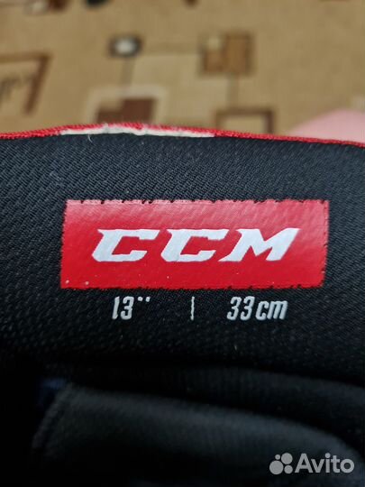 Перчатки хоккейные CCM jetspeed FT370 SR