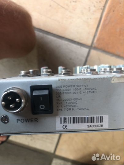 Микшерный пульт phonic mm1202