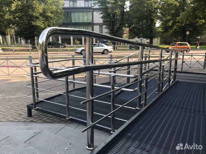 Перила из нержавеющей стали