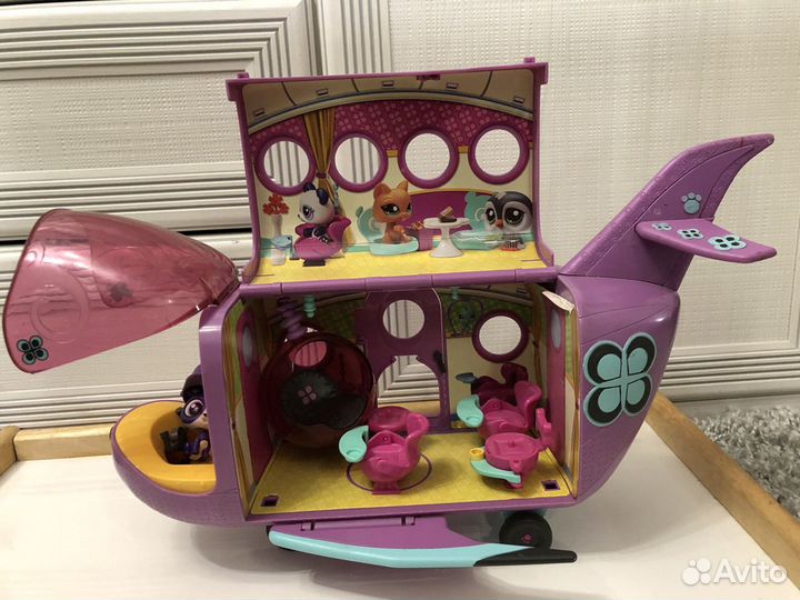 Littlest pet shop самолет