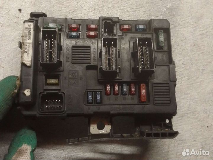 Блок комфорта Ситроен Пежо BSM B3 Siemens