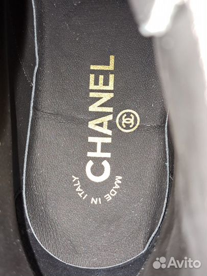 Ботинки-хит Chanel, новые, натур. кожа