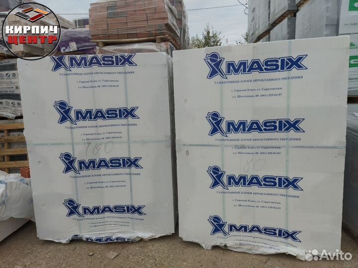 Газоблок Masix, доставка