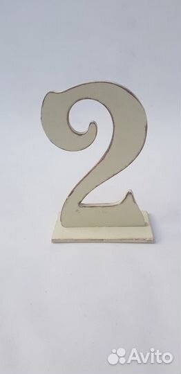 Цифра 2 на день рождения