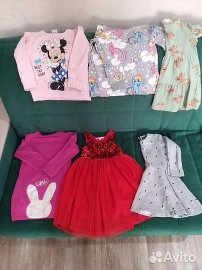 Вещи пакетом на девочку