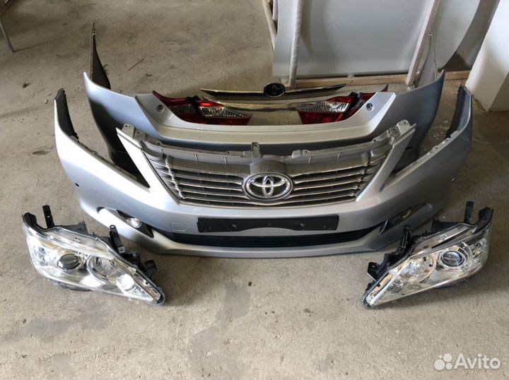 Обвесы с Toyota Camry V50 снятые с машины