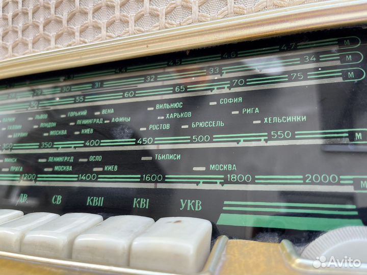 Радиола СССР Волга. Хорошее состояние