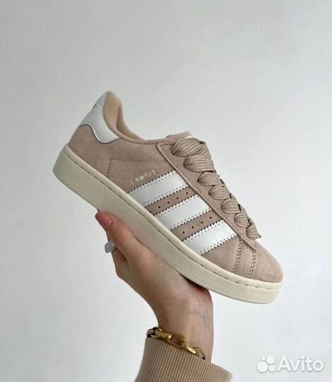 Кроссовки Adidas Campus 00s женские wonder beige