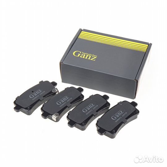 Колодки задние opel Insignia 08- ganz GIJ09472