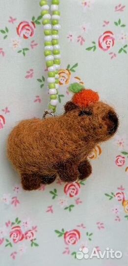 Капибара брелок