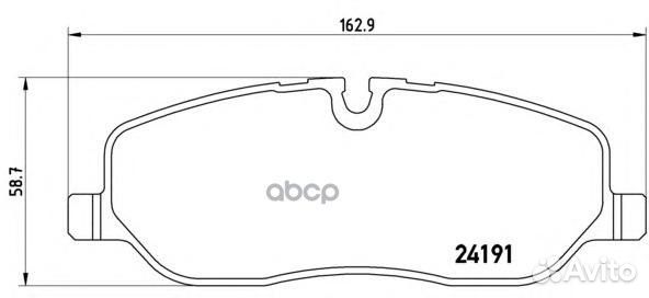 P44014 1158 00 колодки дисковые п Land Rover