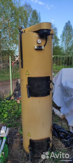 Котёл центрального отопления на твёрдом топливе