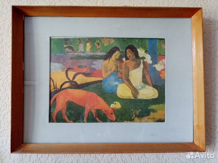 Репродукции на шелке. Гоген