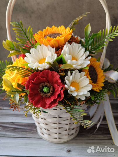 Букет из мыла