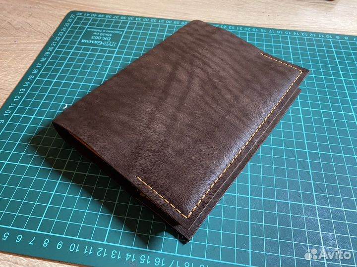 Обложка для книг из натуральной кожи