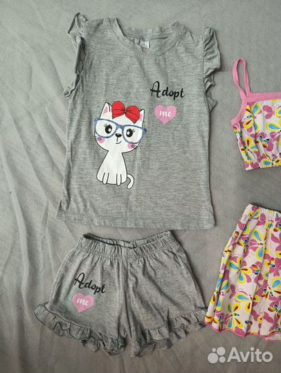 Летние костюмчики на девочку
