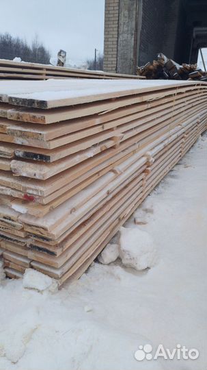 Доска обрезная 25х100