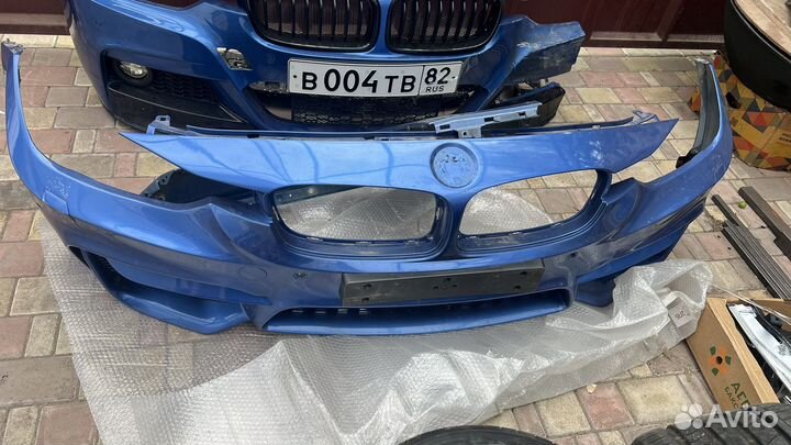 Губа на бампер bmw f30