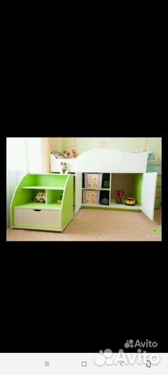 Кровать чердак