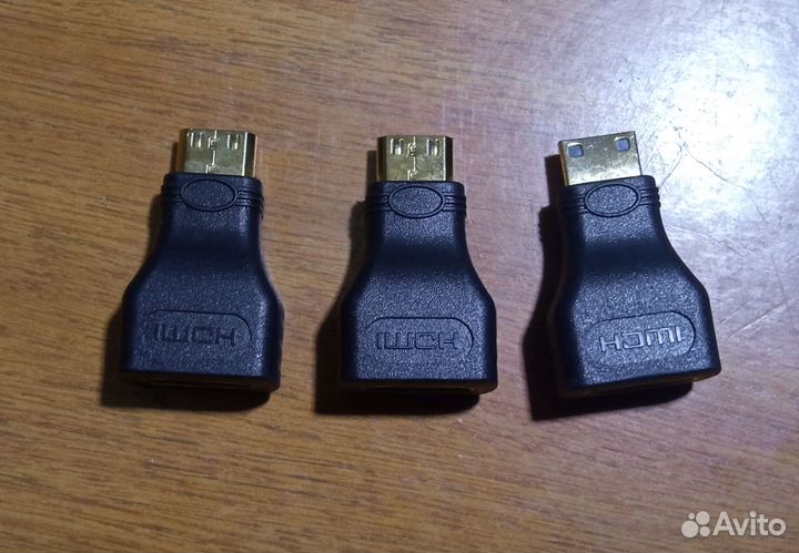 Переходник hdmi mini-hdmi (позолоченные контакты)