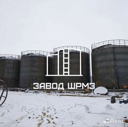 Резервуар вертикальный стальной 700 кубов