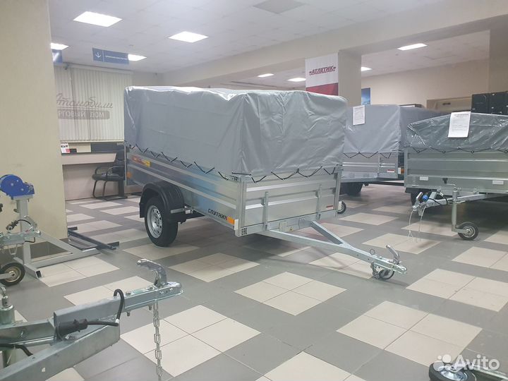 Прицеп Спутник Expert Zn 2213/48 тент 700 мм